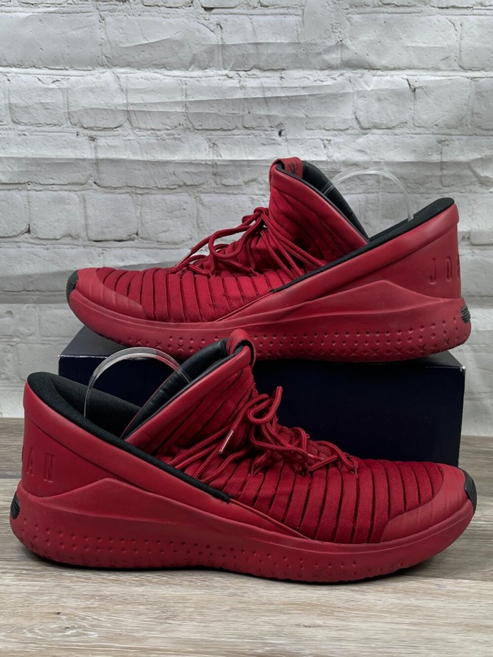 NIKE Air Jordan Mens Jordan Flight Luxe Gym Red Size 15